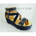 Lady Sandal, Wide Fit Sandals, Woman Wedge Sandal, Women Sandals (LSD99165)